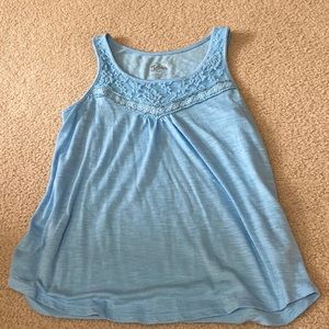 Blue tank top